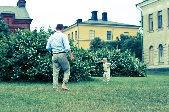 Hippaa Suomenlinnassa. Kuvan otti Sanna Einola.